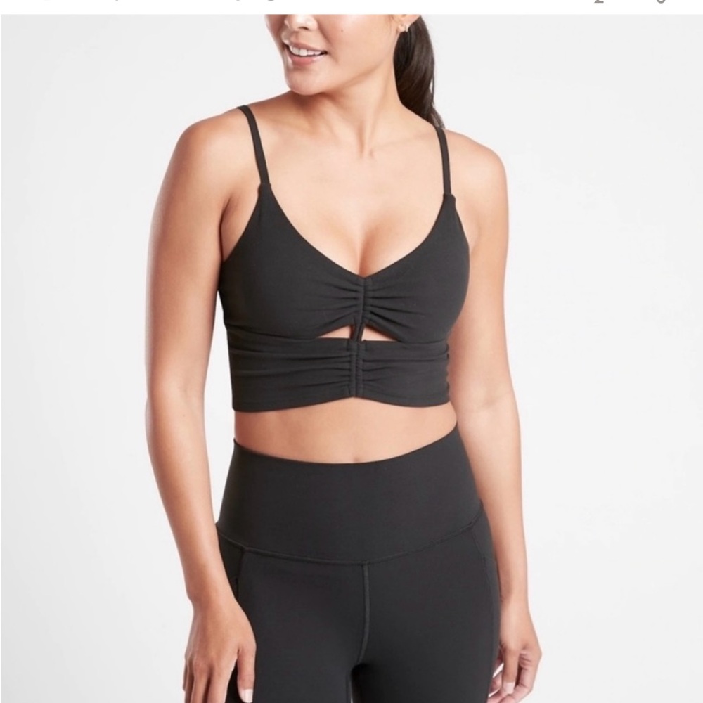 Athleta Cinch Longline Bra A-C Cup